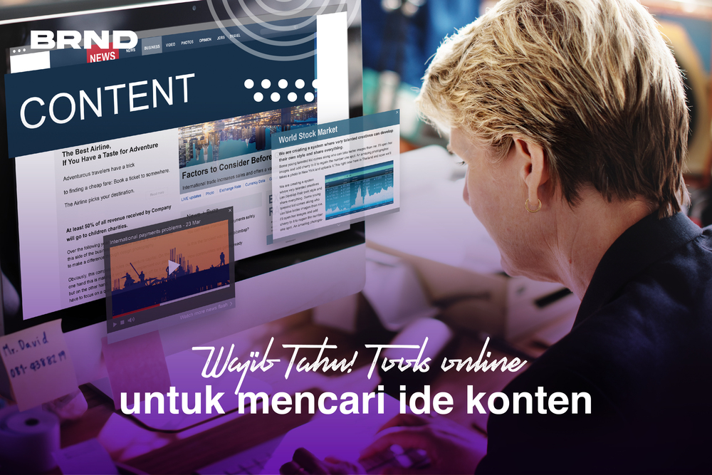 Wajib Tahu! Tools online untuk mencari ide konten